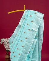 SC3084 - Linen Embroidery Meena Butta